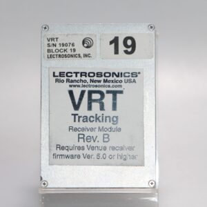 Lectrosonics VRT BLK 19  Rev B