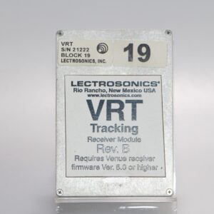 Lectrosonics VRT BLK 19  Rev B