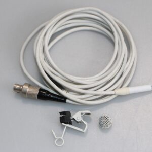 Sanken COS-11 3 Pin Lemo Wired For Zaxcom White W/Accessories