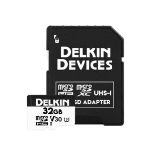 Delkin Devices BLACK microSD UHS-I, Video Speed Class 30 - 32GB