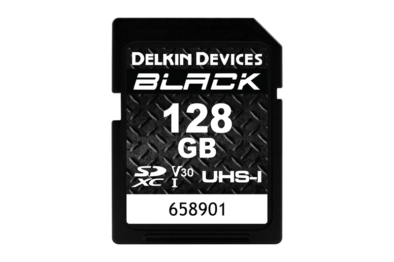 Delkin Devices BLACK SD UHS-I, Video Speed Class 30 - 128GB
