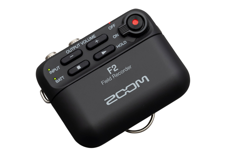 Zoom F2 Ultracompact Portable Field Recorder with Lavalier Microphone - Image 2