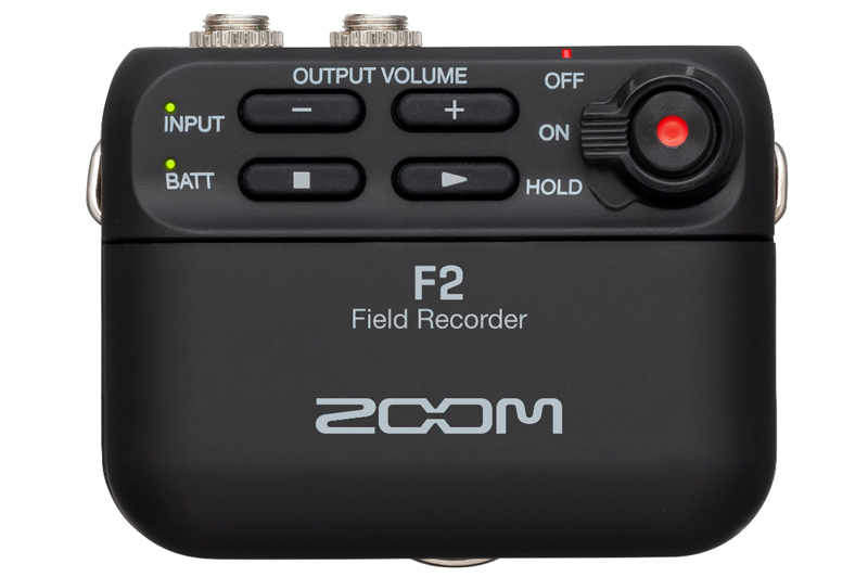 Zoom F2 Ultracompact Portable Field Recorder with Lavalier Microphone - Image 6