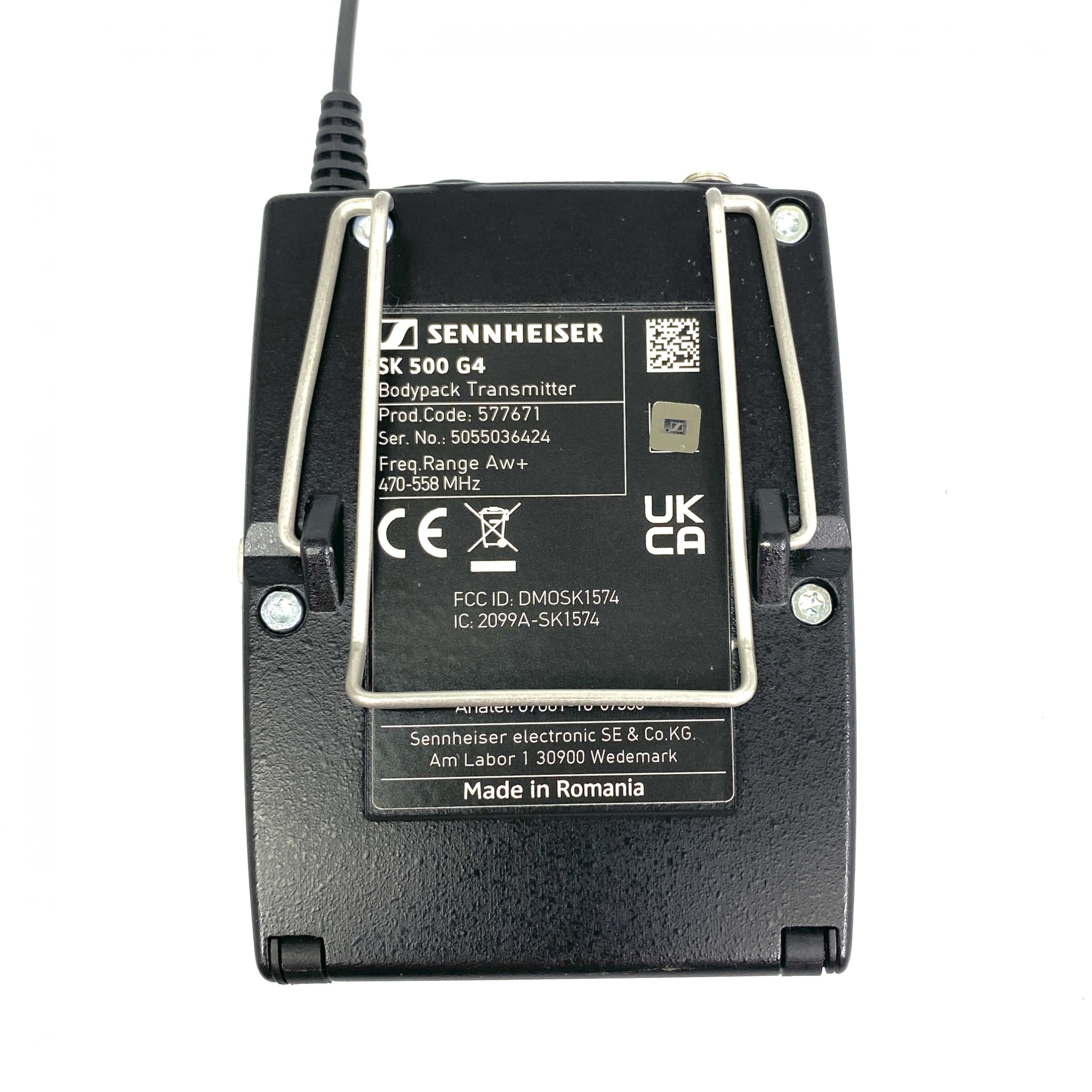 Sennheiser EW 500-G4 Wireless System (EK 500-G4 / SK500-G4 Freq: AW+) - Image 2