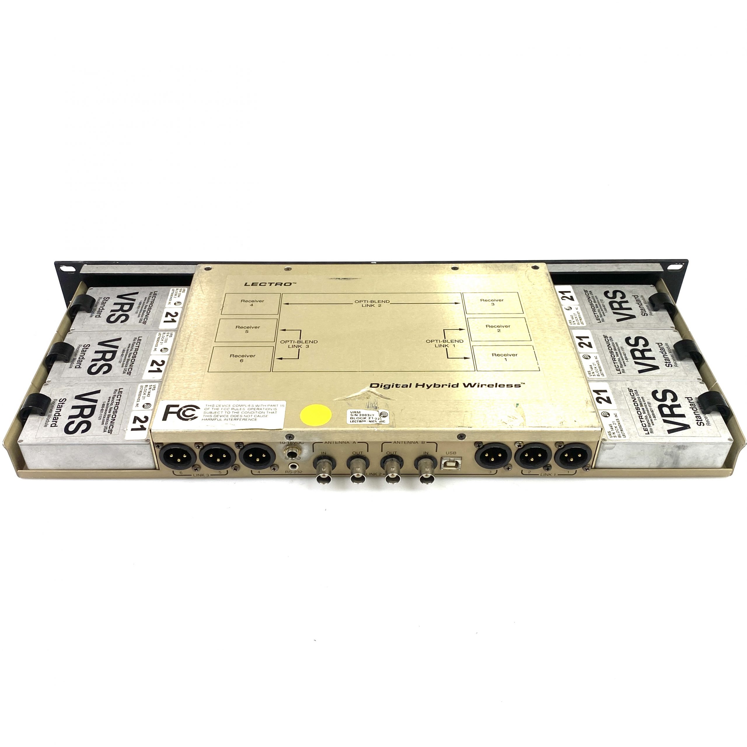 Lectrosonics Venue (Fully Loaded x6 VRS B21 Modules) - Image 2