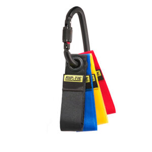 Rip-Tie CableCarrier-LG with Heavy Duty 4.5" Locking Carabiner
