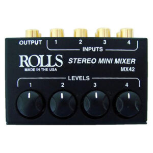 Rolls MX42 Stereo Mini Mixer