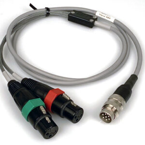 Stereo Nagra XLR Input Cable by Remote Audio