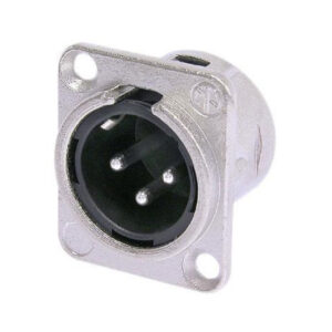 Neutrik NC3MD-L-Series 3-Pole XLR Male Panel Mount Connector