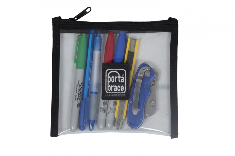 Porta Brace POUCH-CLEAR6 Clear Equipment Pouch
