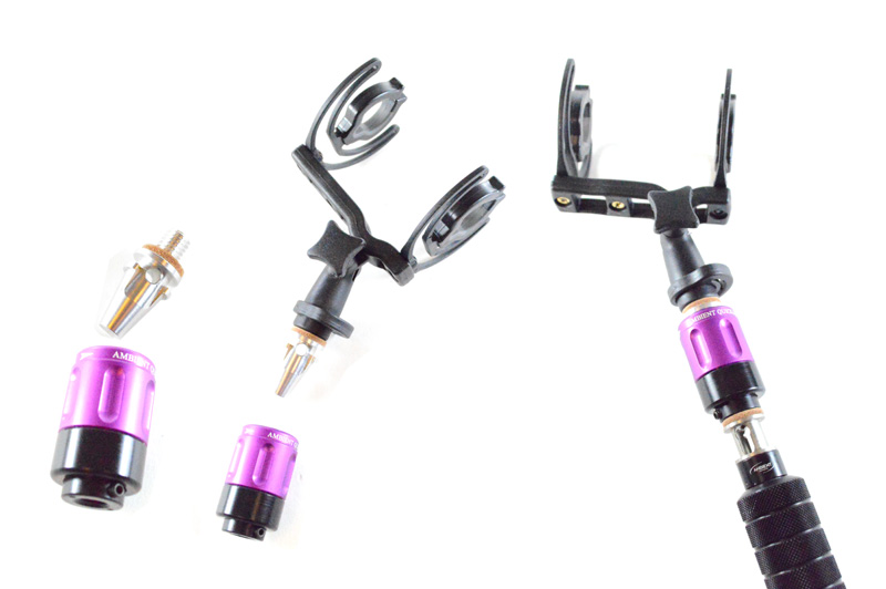 Ambient QRT QuickLok Quick Release Mic Adapter BLACK - Image 3