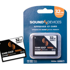 Sound Devices SAM-32CF-II 32GB Flash Card for Sound Devices