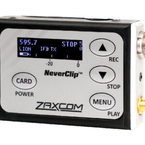 Zaxcom ZMT3 Ultra Small Bodypack Transmitter - Blocks 20 through 23 (512-614 MHz)