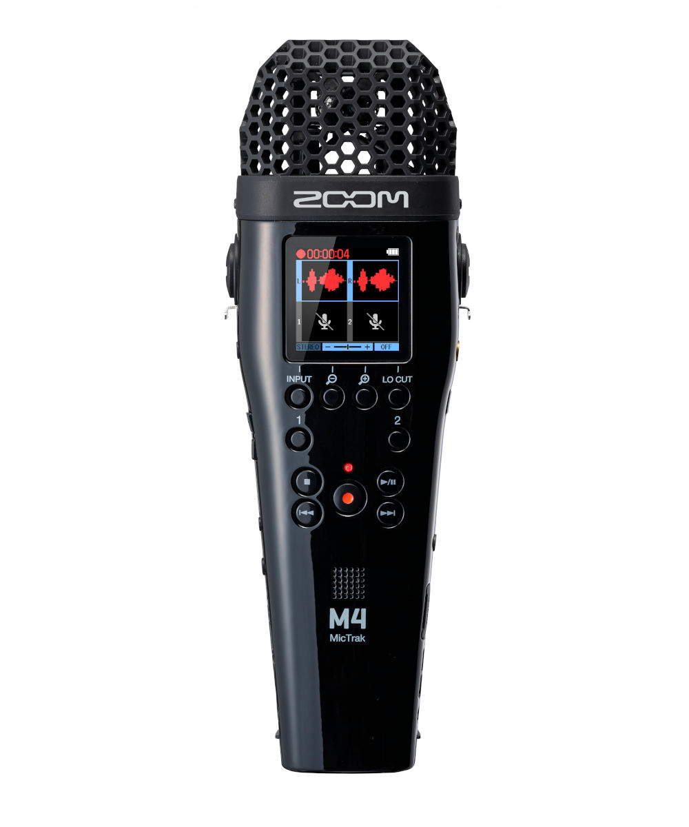 Zoom M4 MicTrak Handheld Recorder with Timecode Generator