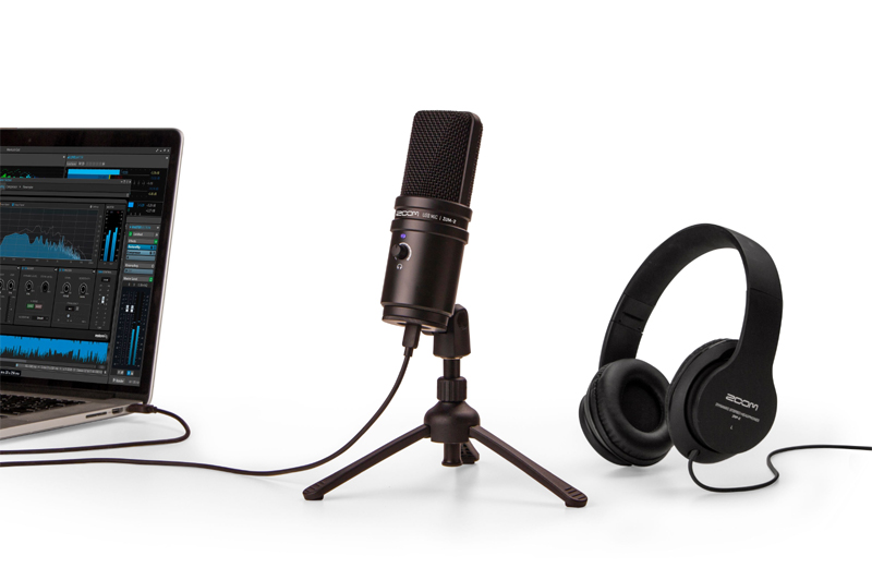 ZOOM ZUM-2PMP USB Mic Podcast Pack - Image 2