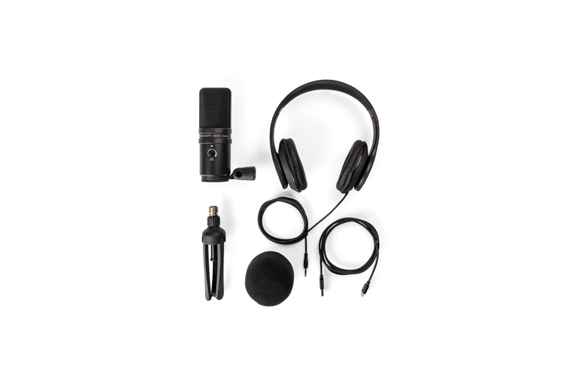 ZOOM ZUM-2PMP USB Mic Podcast Pack - Image 3