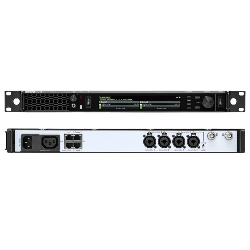 Shure ADTD Axient Digital PSM Dual Wireless Transmitter - Image 2
