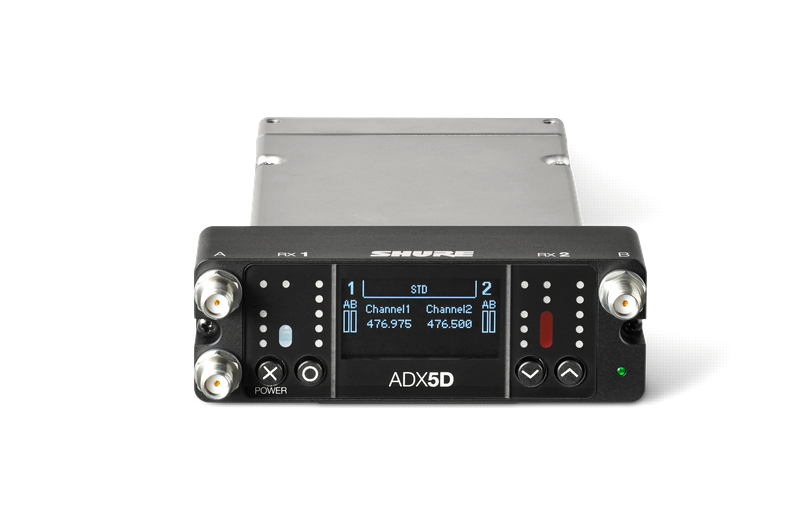 Shure Axient Digital ADX5D Dual-Channel Receiver