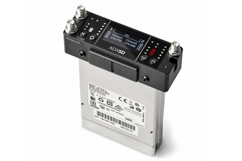 Shure Axient Digital ADX5D Dual-Channel Receiver - Image 3