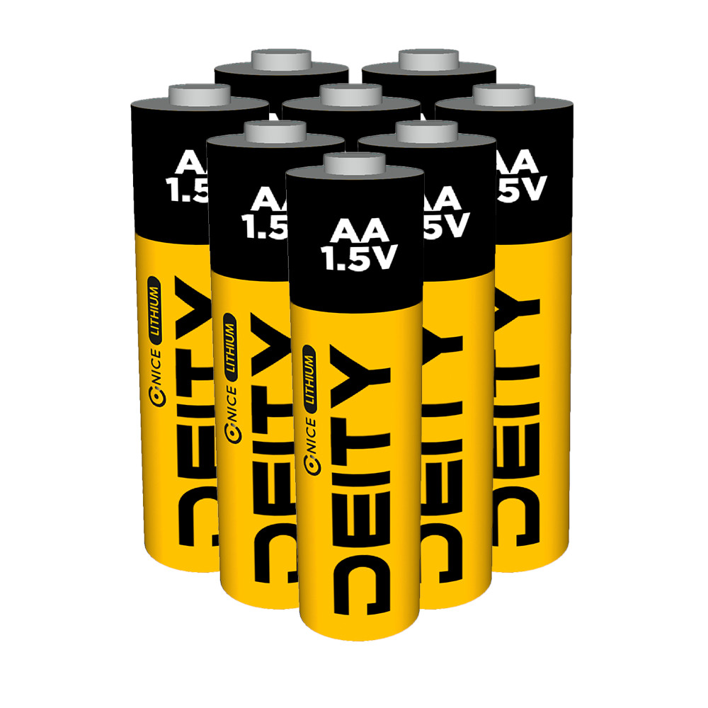 Deity Lithium AA Batteries - 1.5V, 3000mAh