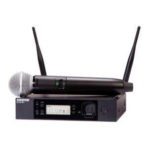 Shure GLXD24R+/SM58 Dual-Band Digital Wireless Handheld System