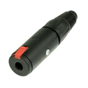 Neutrik NJ3FC6-Series Locking 1/4" 3-Pole Cable Jack