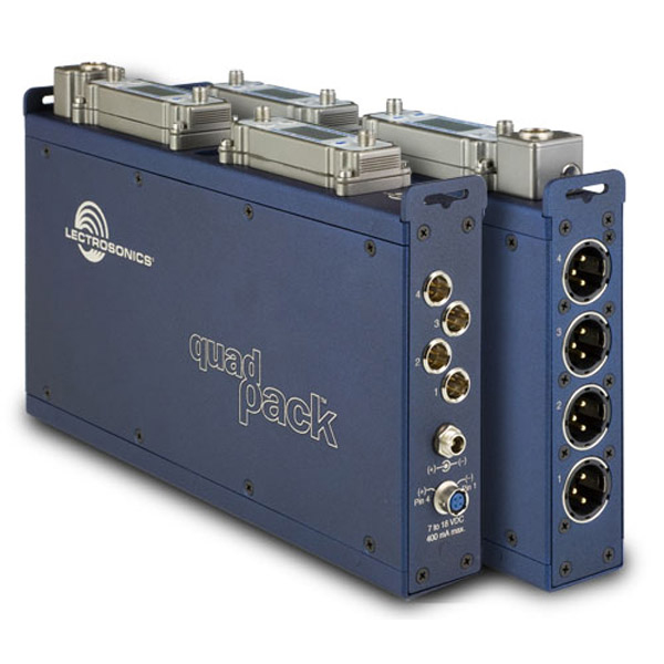 Lectrosonics Quadpack for SR Series Receivers
