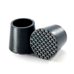 Silent Steps Rubber Heel Tips - 6 Pairs