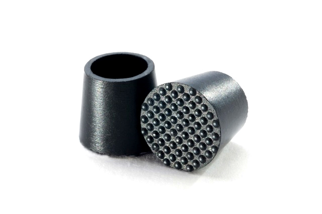 Silent Steps Rubber Heel Tips - 6 Pairs