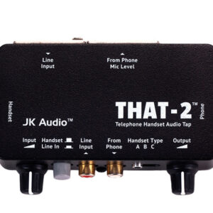JK Audio THAT-2 Telephone Handset Audio Tap