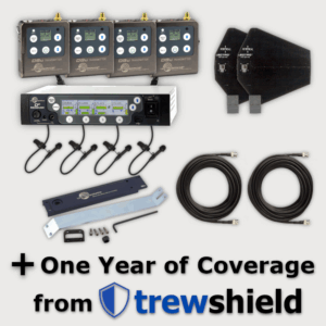 Lectrosonics DSQD 4 DBu Bodypack Bundle
