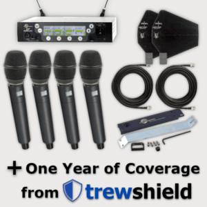 Lectrosonics DSQD 4 Handheld Bundle