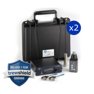 Lectrosonics TM400 Kit (Set of 2) Bundle with Trew Shield Coverage