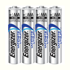 Energizer Ultimate Lithium AAA Batteries - Pack of 4
