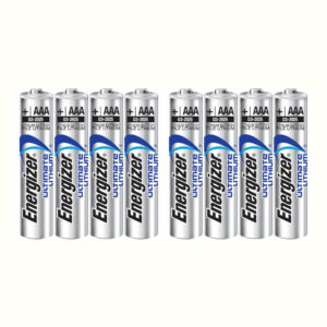 Energizer Ultimate Lithium AAA Batteries - Pack of 8