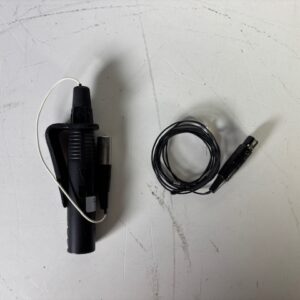 Countryman B6 w/ TA5F and XLR Connectors (Black)