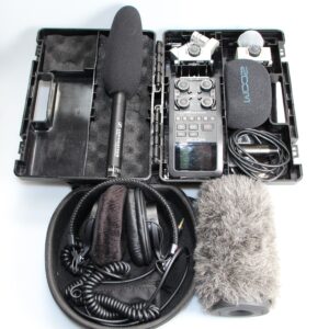Zoom H6 ENG Pkg W/Microphone, Boompole, Case, Windscreen