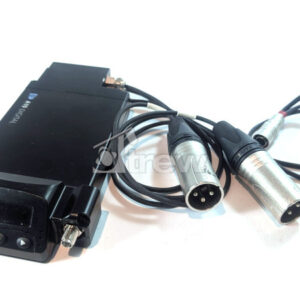 AUDIO LIMITED "DEMO" A10-RX-XLR-US TWO CHANNEL DUAL DIVERSITY RECEIVER WITH CLR AND POWER CABLES