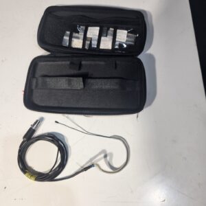 Countryman E6 Earset Snap-On Cable, Black for Lectro TA5F & full accs