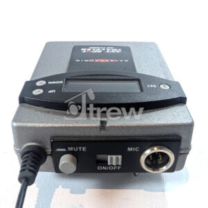 GALAXY WIRELESS BODYPACK TRANSMITTER, FOR USE WITH TRAVELER 10 SPEAKER. 640-664 MHZ.
