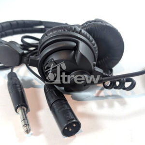 SENNHEISER HMD26 II 100 OHM HEADSET WITH DYNAMIC MICROPHONE.