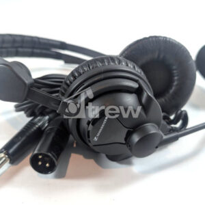 SENNHEISER HMD26 II 100 OHM HEADSET WITH DYNAMIC MICROPHONE.