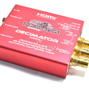 Decimator 2 SDI to Composite/HDMI Downconverter