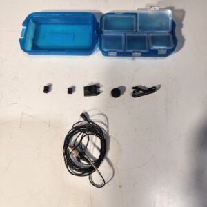 Sennheiser MKE Platinum Omni Lav w/ (1)Mesh Windscreen, (1) Vamp clip, (2) Tie Clip & Case