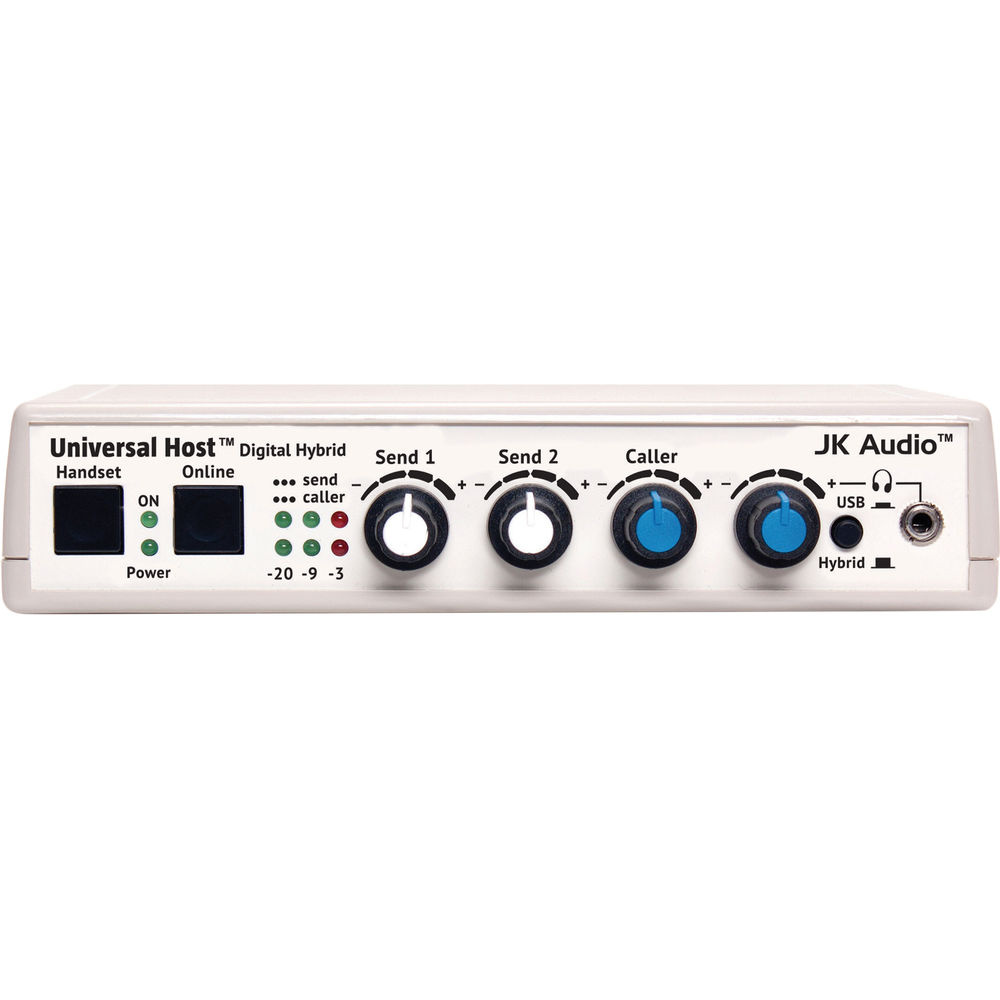 JK Audio Universal Host Desktop Digital Hybrid for VoIP/PBX