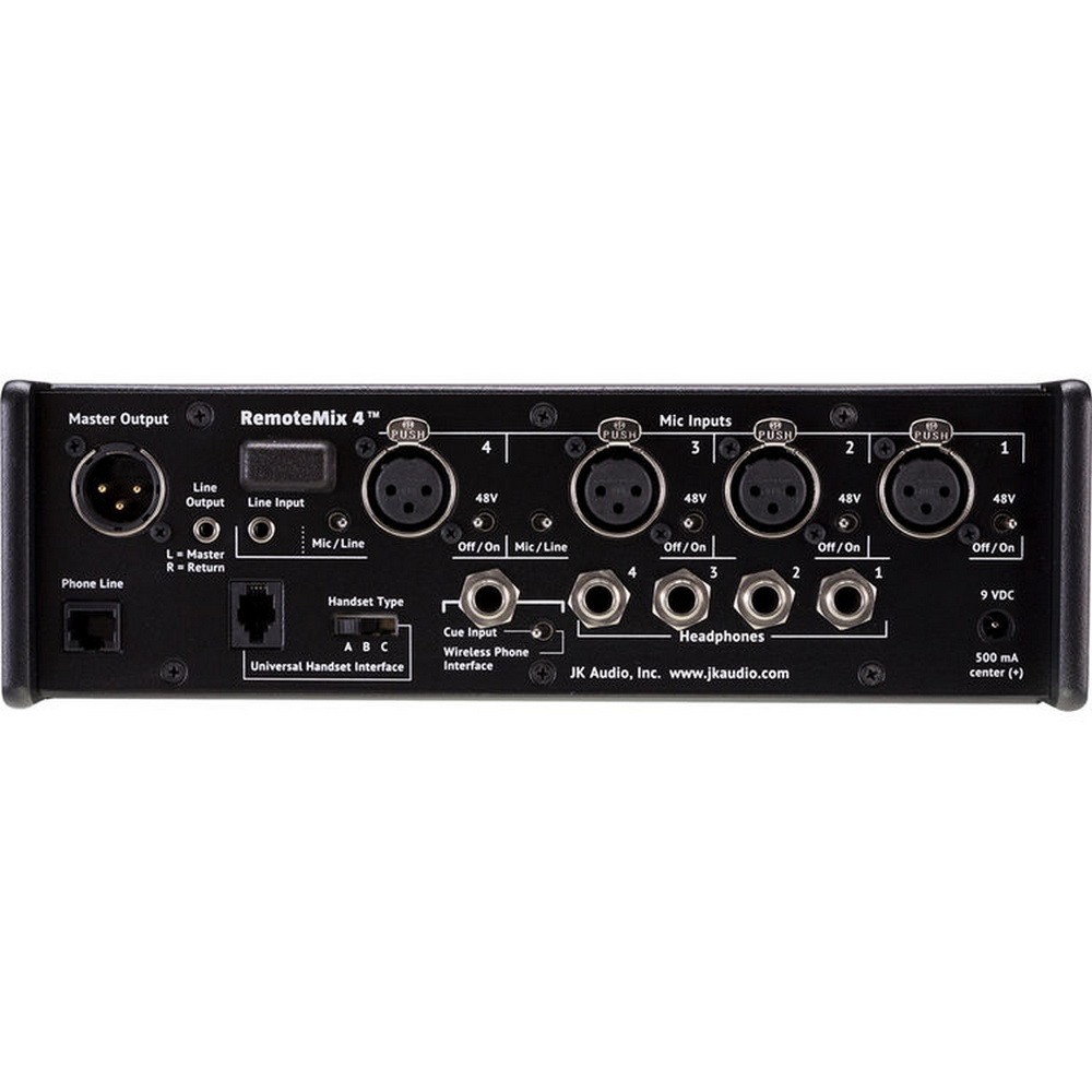 JK Audio RemoteMix 4 Four-Channel Broadcast Field Mixer - Image 2