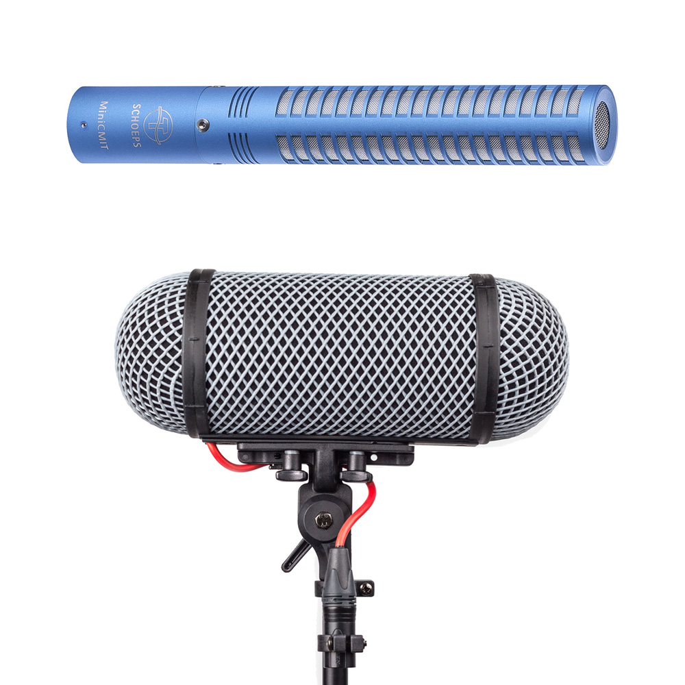 Schoeps MiniCMIT + Rycote MiniCMIT Windshield Kit Bundle