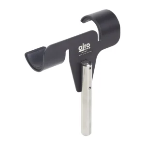 K-Tek ABH1 Airo Boom Holder 1: the holder with its two cradles and stainless steel pin.