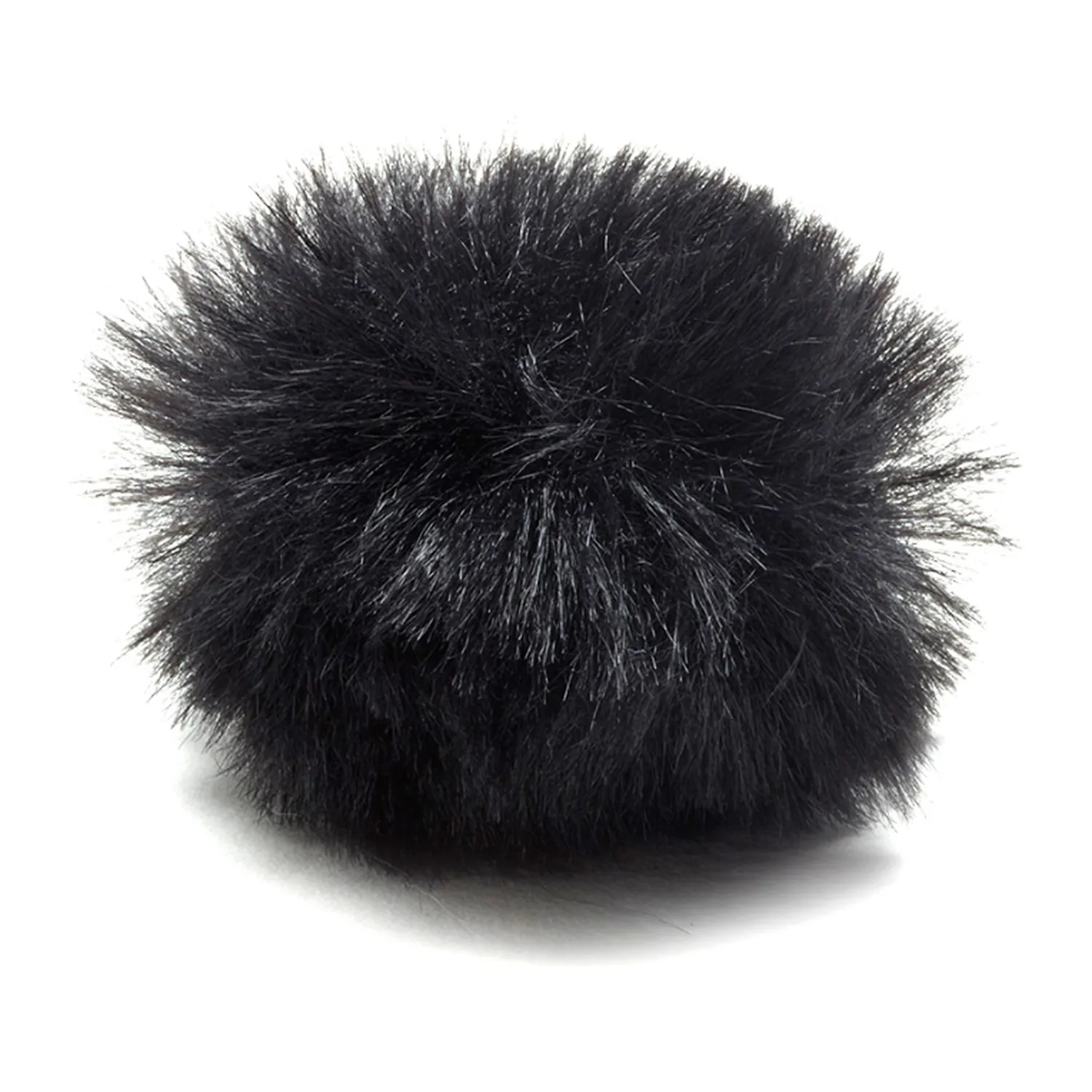 K-Tek ALFB10 Airo Lav Fuzzy Windscreen (Black, Set of 10): a single black windscreen on its own.