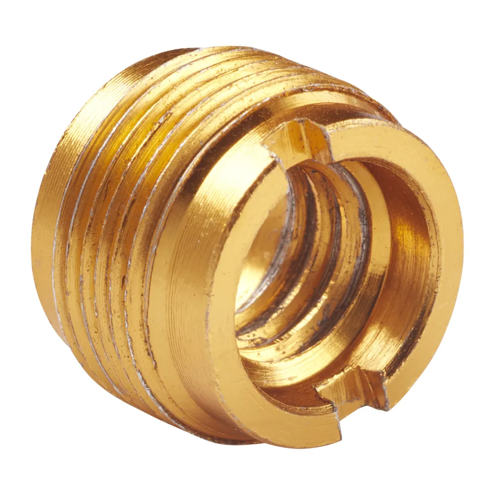 K-Tek ASM1 Airo Shock Mount 1 for Shotgun Microphones: the brass thread adapter.
